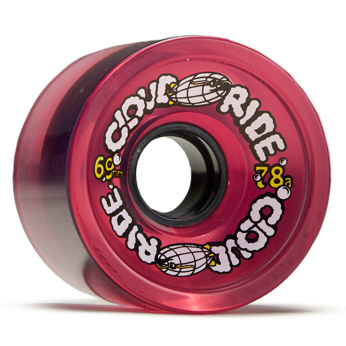 Cloud Ride Street Cruisers 78a Longboard Wheels - Marble Black