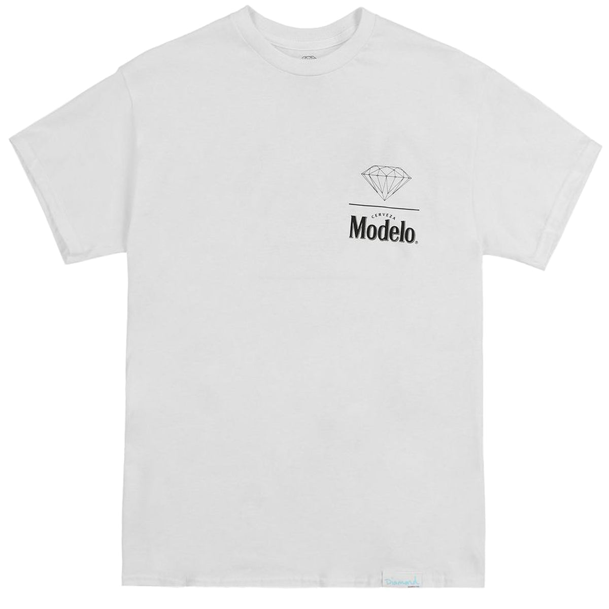 Diamond Supply Co. x Modelo Stacked T-Shirt - White – CCS