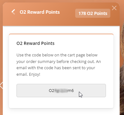 Skin O2 Rewards