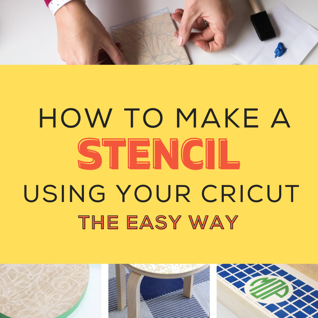 How To Make Your Own Stencil Using The Cricut | HTV Labs