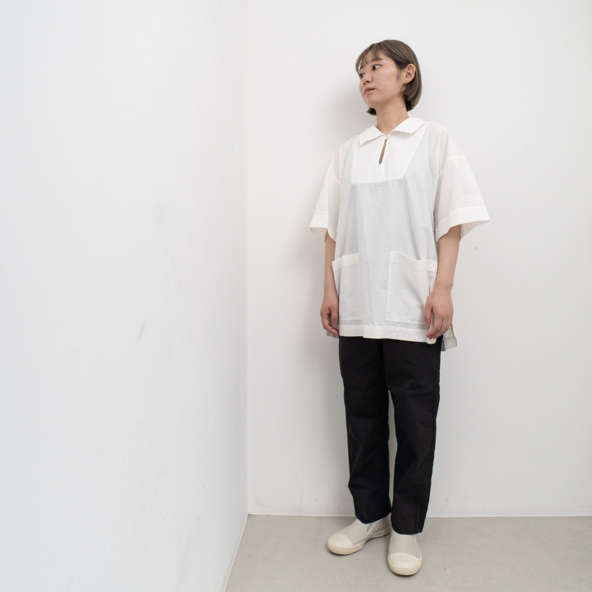 2022SS【MHL.】SANDED COTTON LINEN SIZE0 | www.norkhil.com