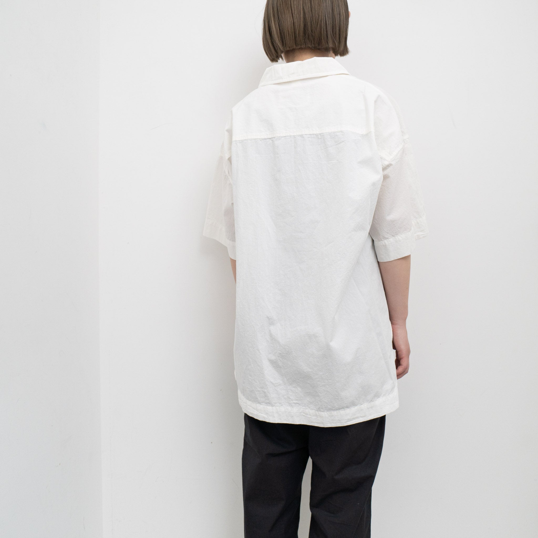 2022SS【MHL.】SANDED COTTON LINEN SIZE0 | www