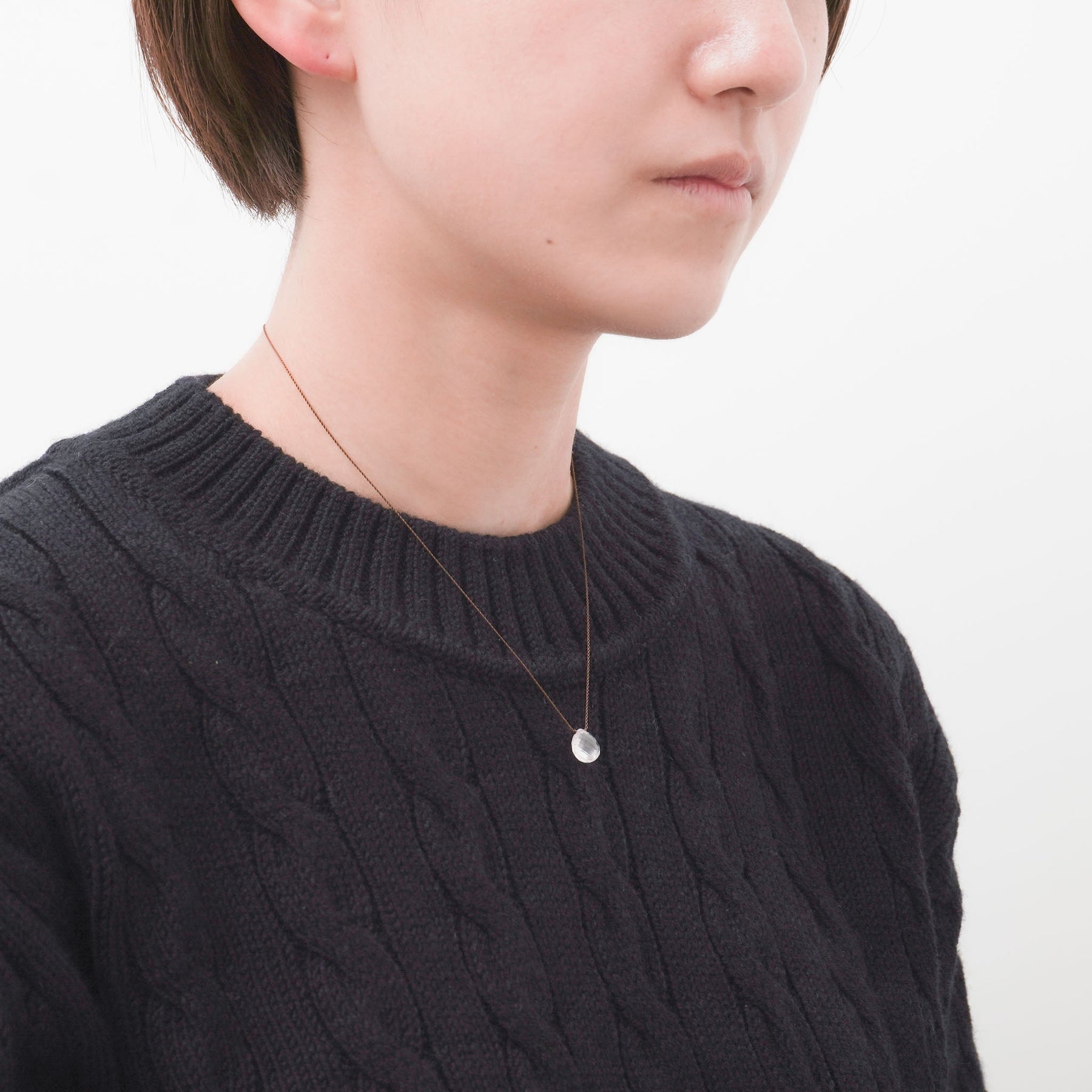 ２セット以上購入で、おまけ１本 nairo ネックレス Pebble Necklace