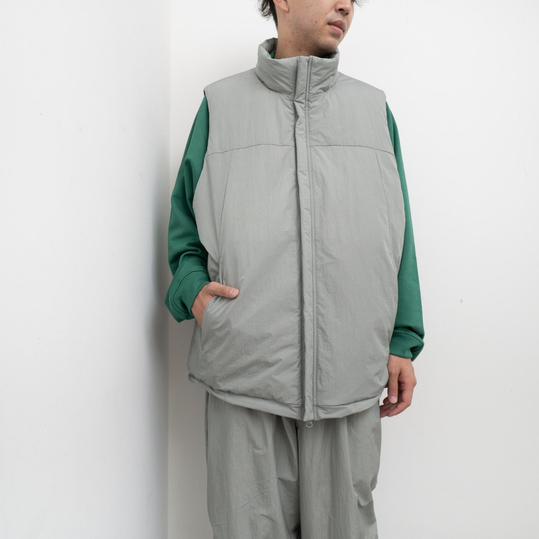 フローラル kaptain sunshine padding over vest | www.tegdarco.com