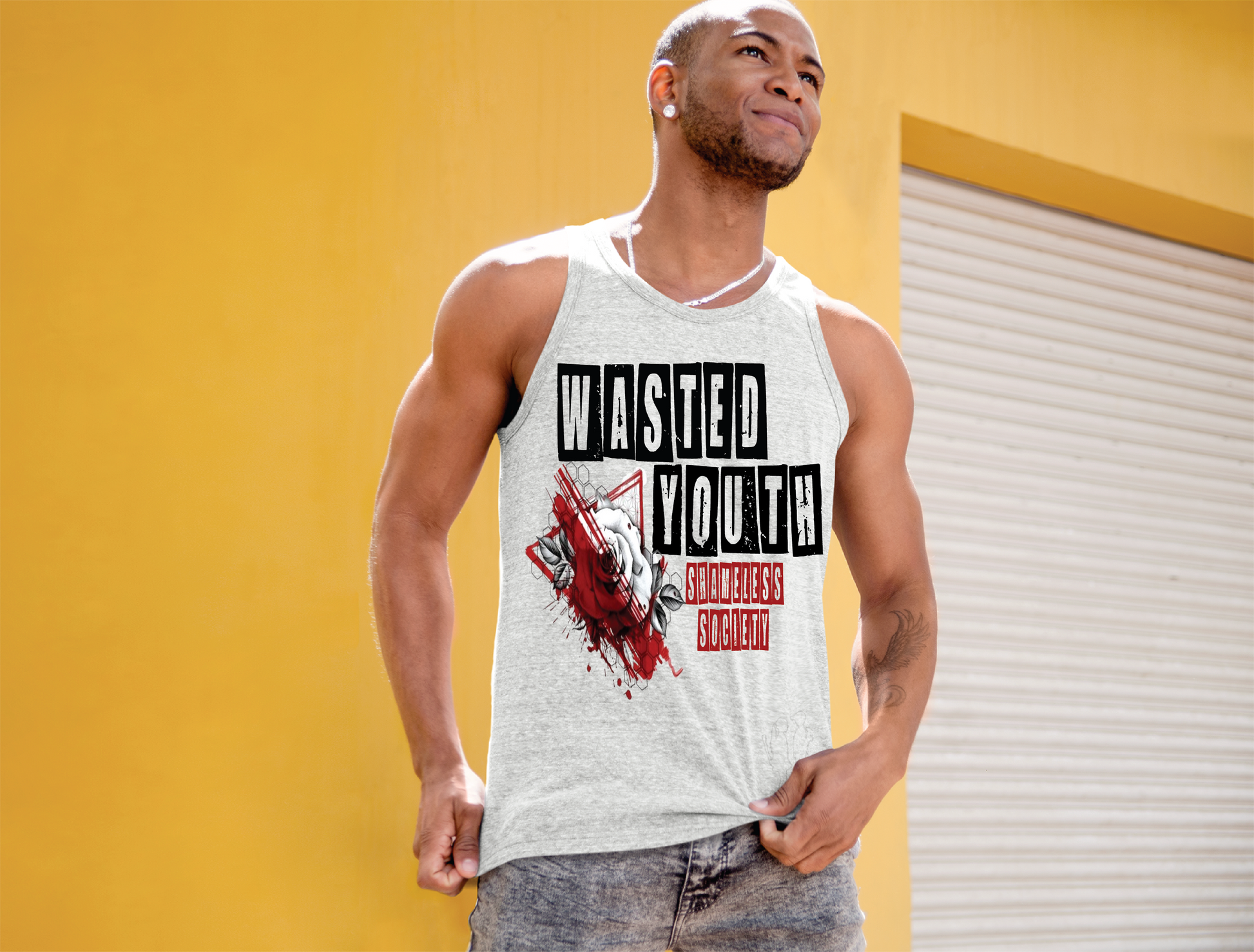 Wasted Youth Men's Tank Top