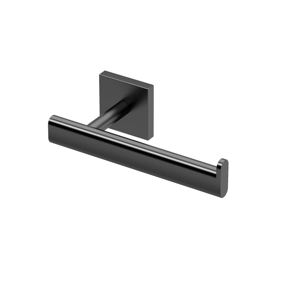 Gatco 1436MX, Freestanding Toilet Paper Holder, 22” H, Matte Black