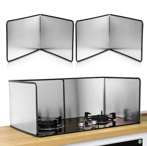 Foldable splash proof baffle kitchen accessoires