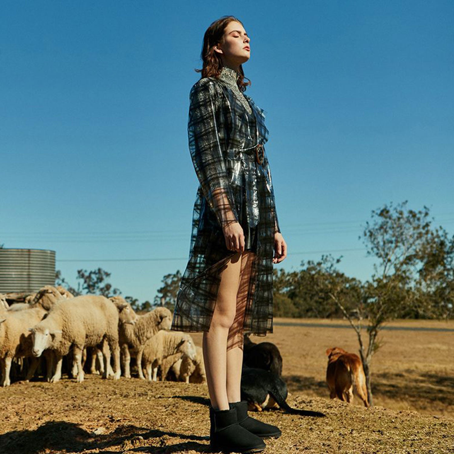 Australian Model Wearing UGG Boots