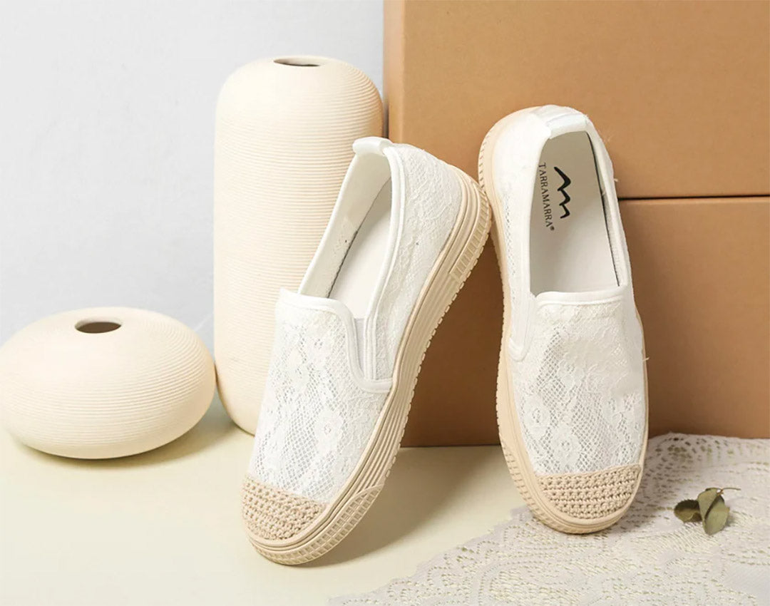 UGG Ella Flats in White