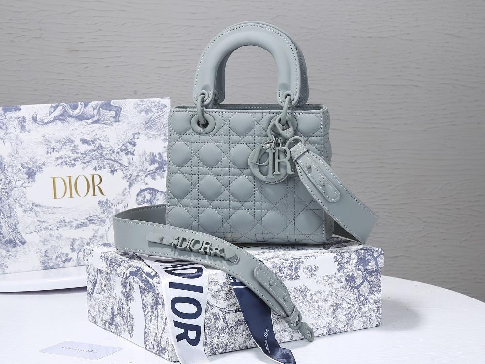 2021 NEW DIOR LADY Ultra-matte ABC DIAMONDS SILK HANDBAG SHOULDER BAG BLUE