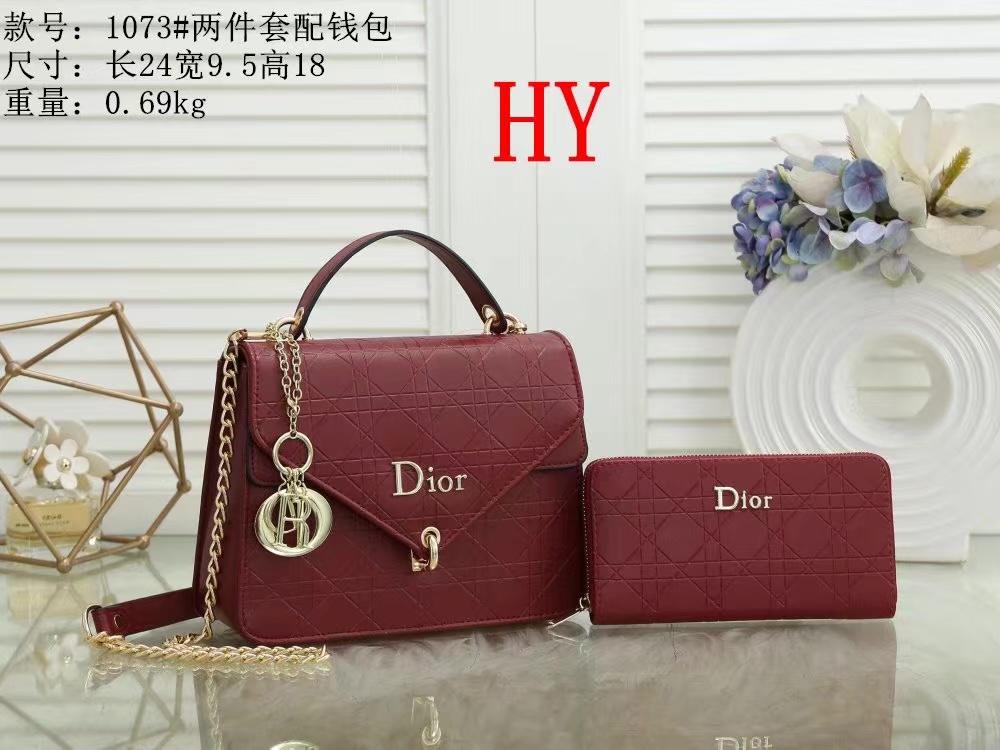 Dior Women bag fashion cheap discount two piece set women's classic fashion shopping bag Fashion