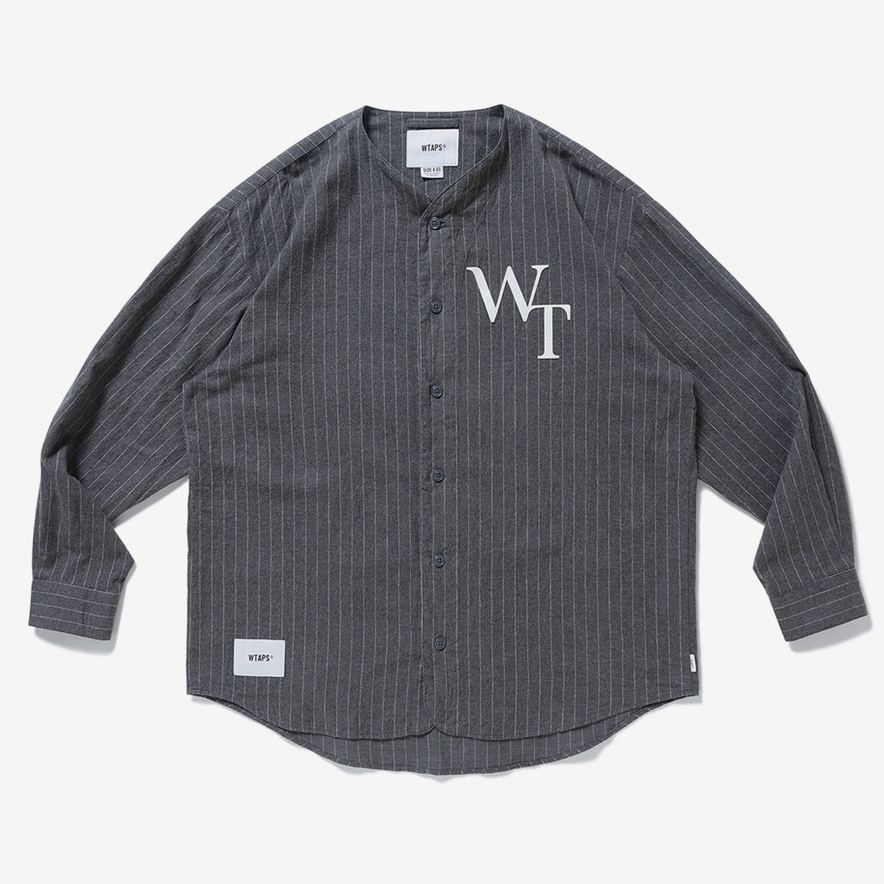 【 現貨 】WTAPS 2022SS LEAGUE / LS / COTTON. FLANNEL. STRIPE 221TQDT-SHM01