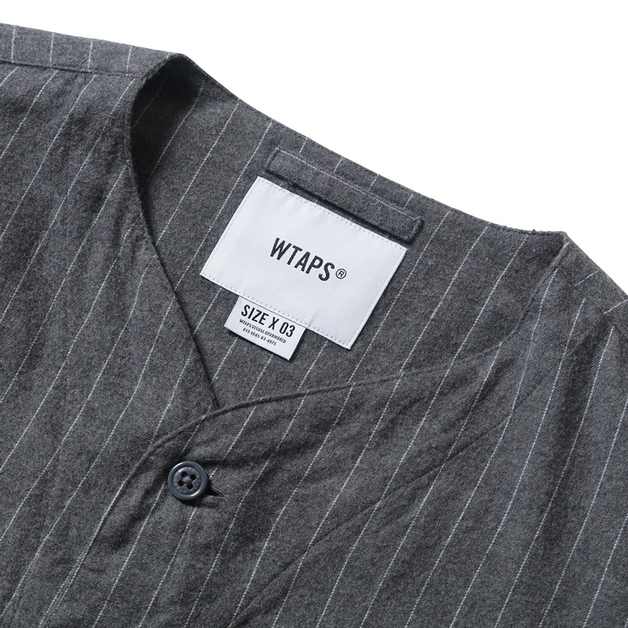 現貨】WTAPS 2022SS LEAGUE / LS / COTTON. FLANNEL. STRIPE 221TQDT