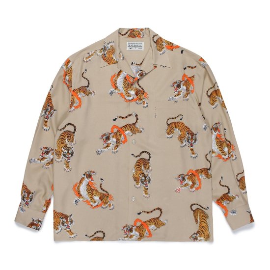 【 現貨 】WACKO MARIA 2022AW TIM LEHI / HAWAIIAN SHIRT L/S ( TYPE-5 )