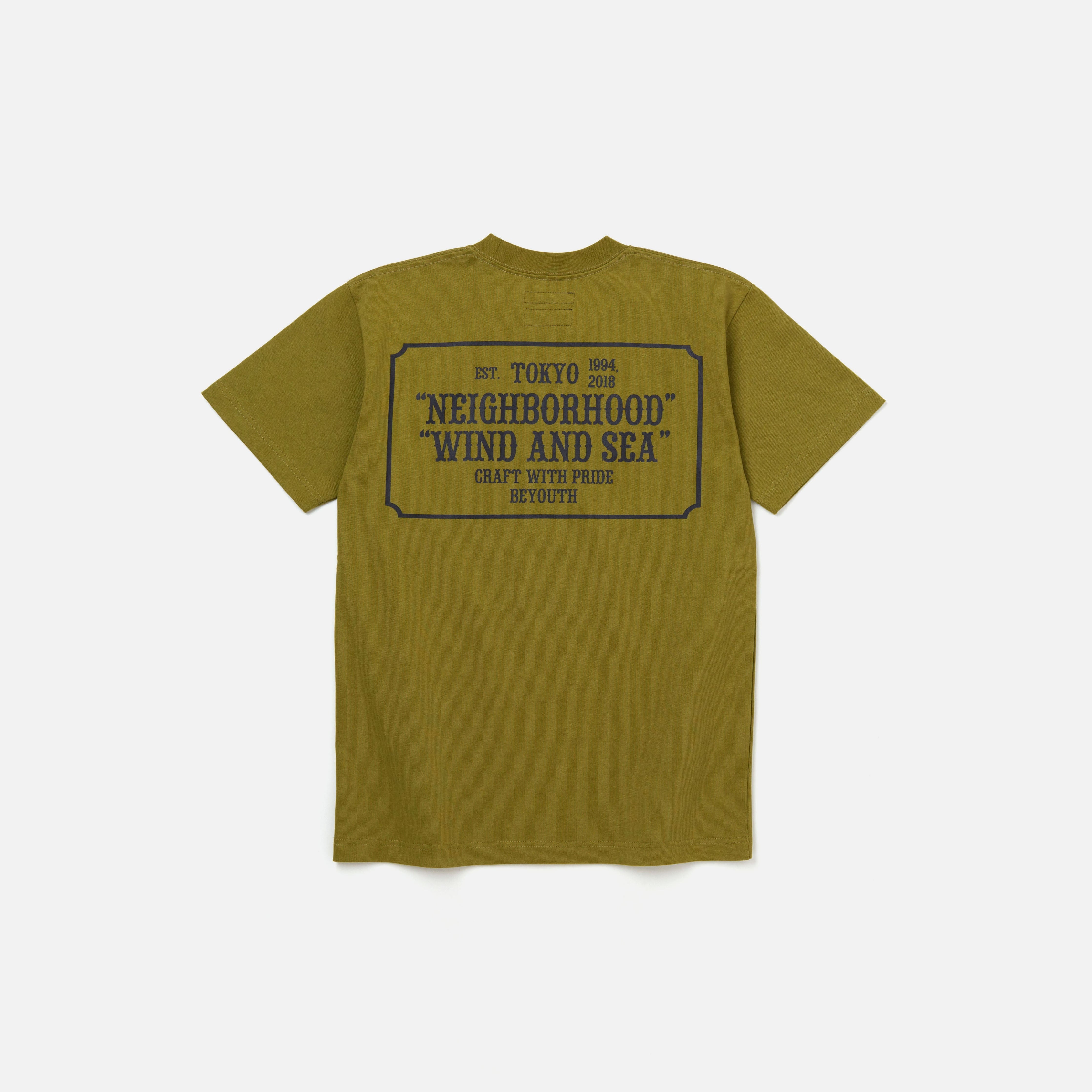 現貨】NEIGHBORHOOD x WIND AND SEA NHWDS-2 / C-TEE . SS – 小黑痣