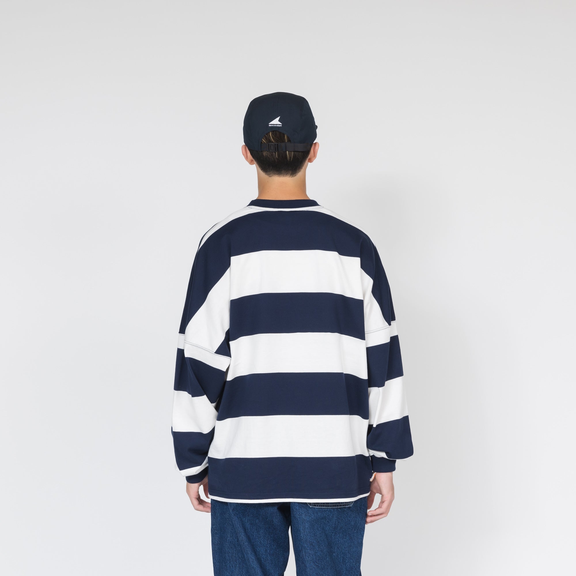 DESCENDANT 23SS HORIZONTAL STRIPE LS S-