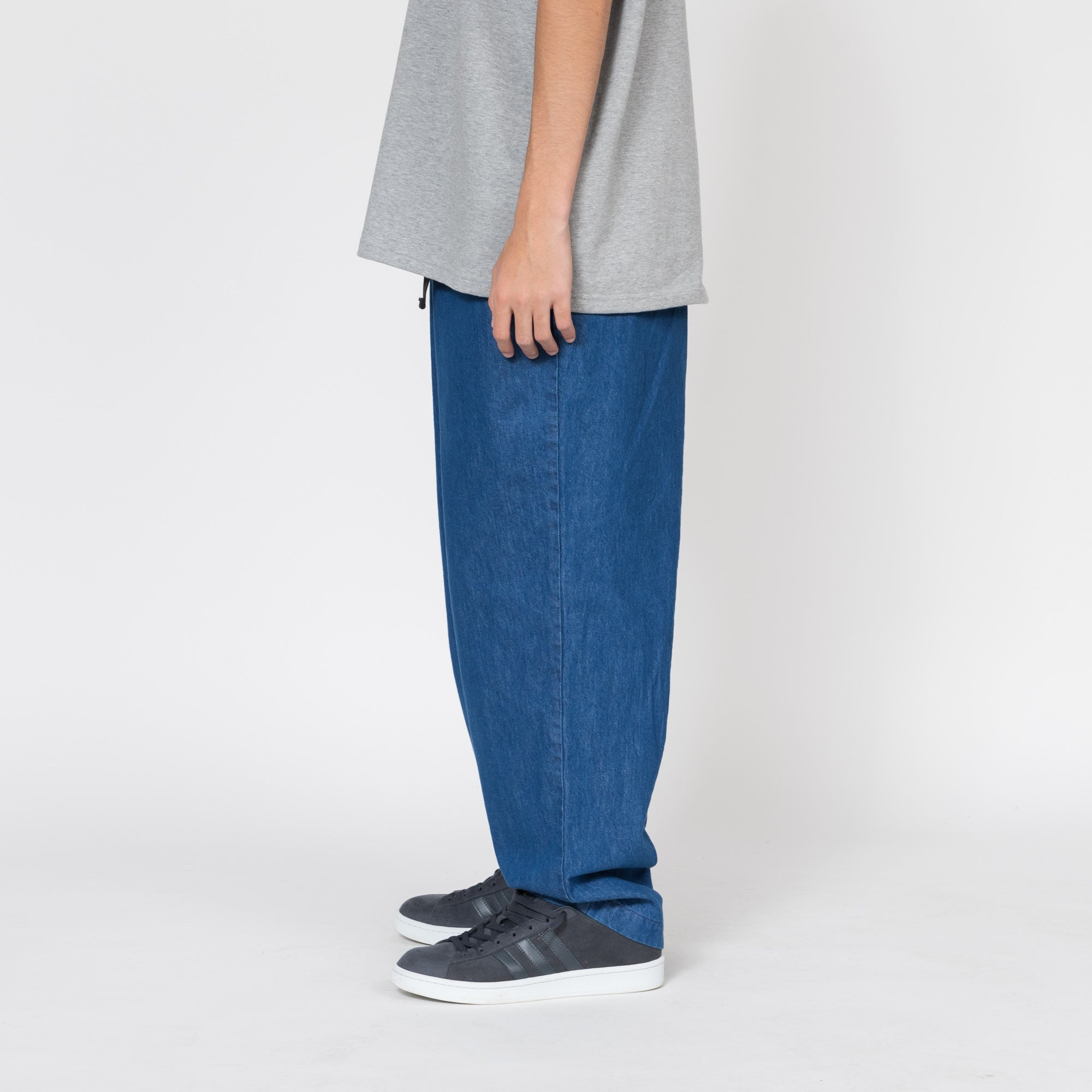 DESCENDANT 2023SS CLASP DENIM TROUSERS