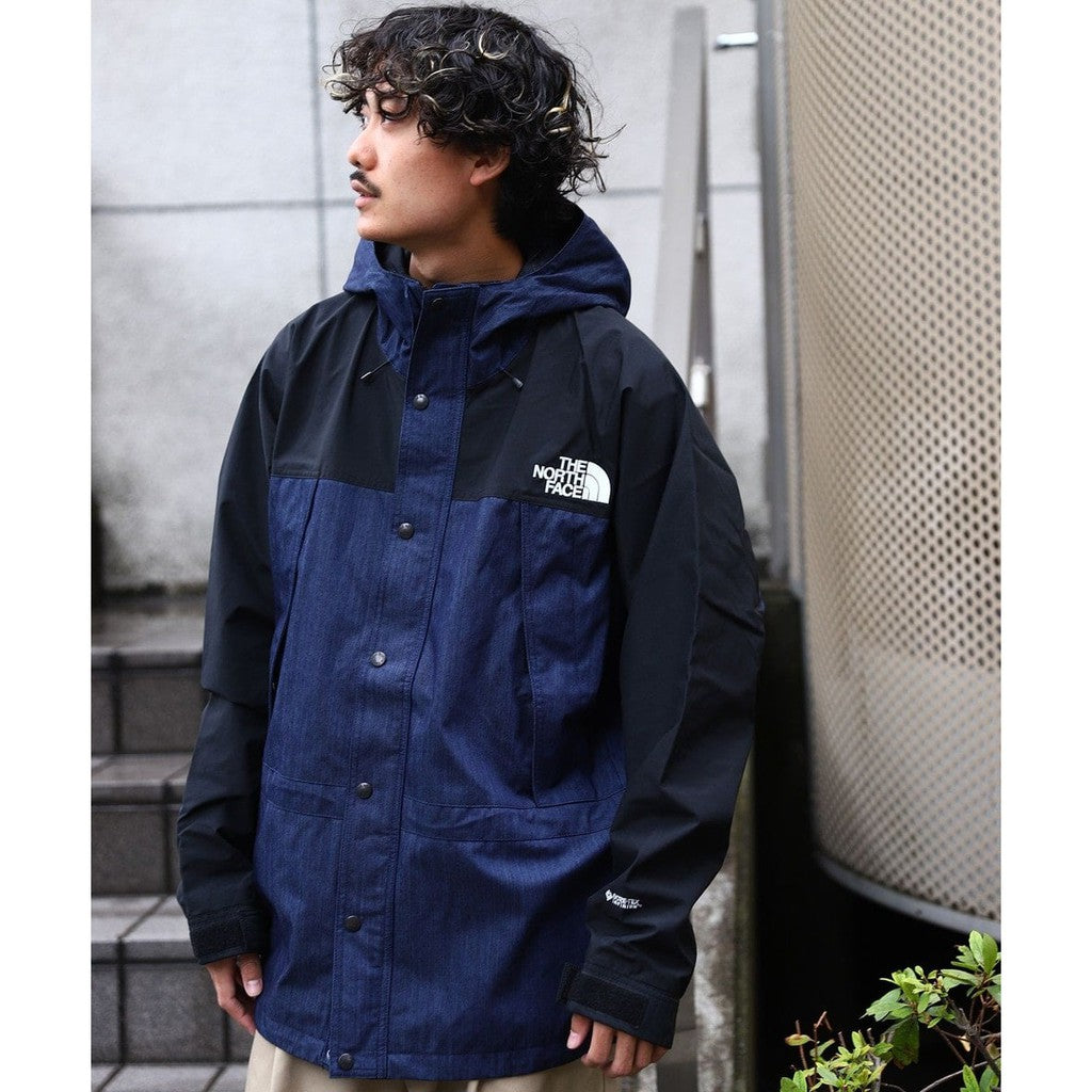 【 現貨 】THE NORTH FACE Mountain Light DENIM JKT 北臉 丹寧 防水 風衣外套 NP12032