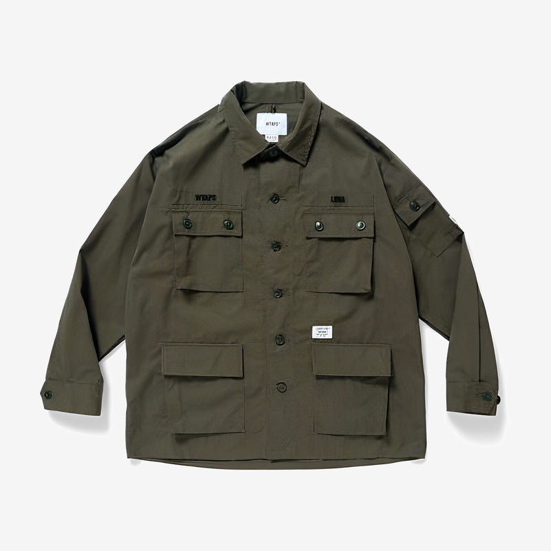 現貨】WTAPS 2018SS JUNGLE LS / SHIRT. COPO. WEATHER 四口袋襯衫– 小