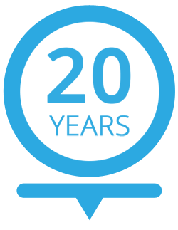 text: 20 years