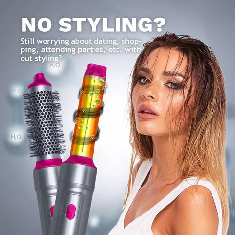 Secadores De Pelo Profesional 5 En 1 Secador De Pelo 1400W Secador Iónico  110000RPM Secador De Pelo De Alta Velocidad Sin Escobillas Air Styling  Curling Iron Wand 231109 De 74,67 €