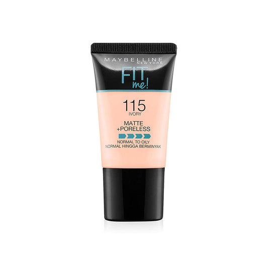 Maybelline New York Fit Me®, Matte + Poreless Liquid Foundation, Fit Me  Matte + Poreless Foundation 