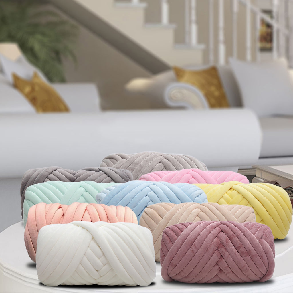  TEHETE 100% Cashmere Yarn for Crocheting 3-Ply Warm Soft  Luxurious Fuzzy Knitting Yarn (Beige) : Everything Else
