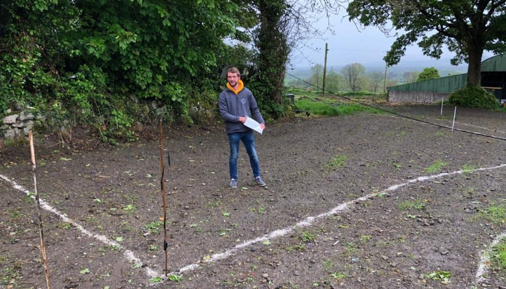 Sowing Wildflower Seeds in Paul Smyths garden with Diarmuid Gavin