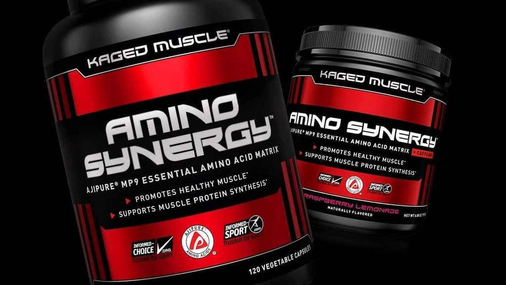 Amino Synergy amino acids energy with caffeine built athletics from kaged muscle