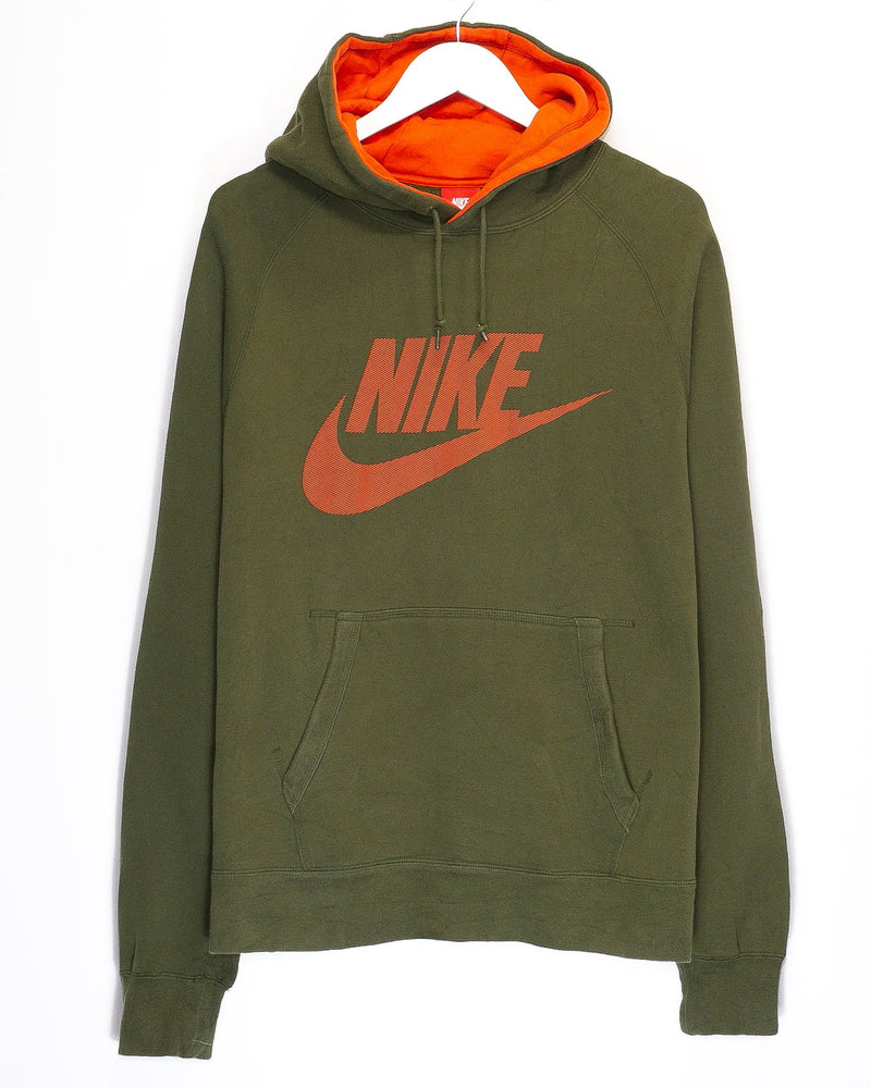 vintage brown nike hoodie