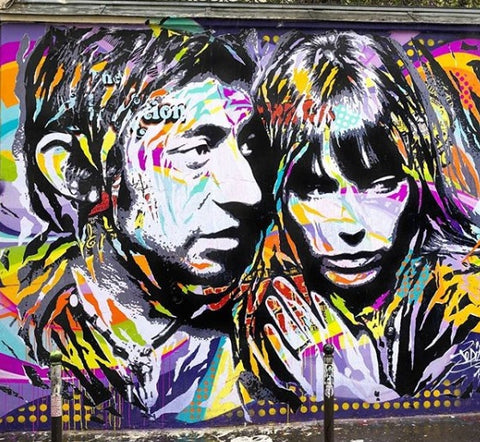 Jo DI Bona Gainsbourg wall painting