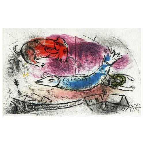 Marc Chagall Original Lithograph, 