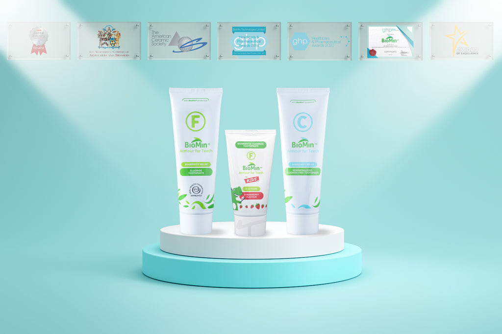 BioMin Toothpaste Family