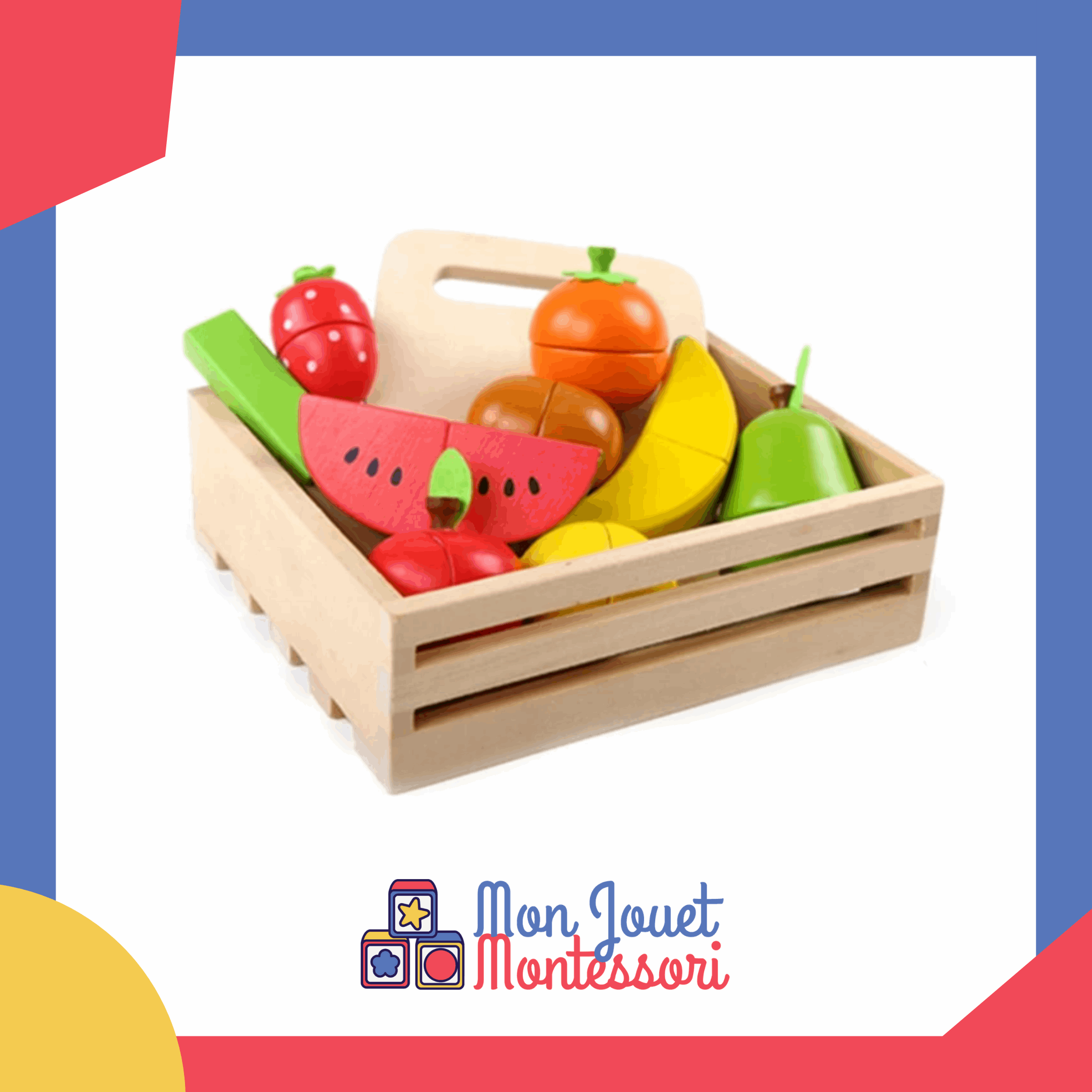 Birshe Enfant Fruits et légumes Jouets, Jouet en Bois Cuisine, Nourriture  de Jouets en Bois pour la Cuisine des Enfants Jeux de rôle Montessori  Education Cadeau pour Anniversaire pour Garçons Filles