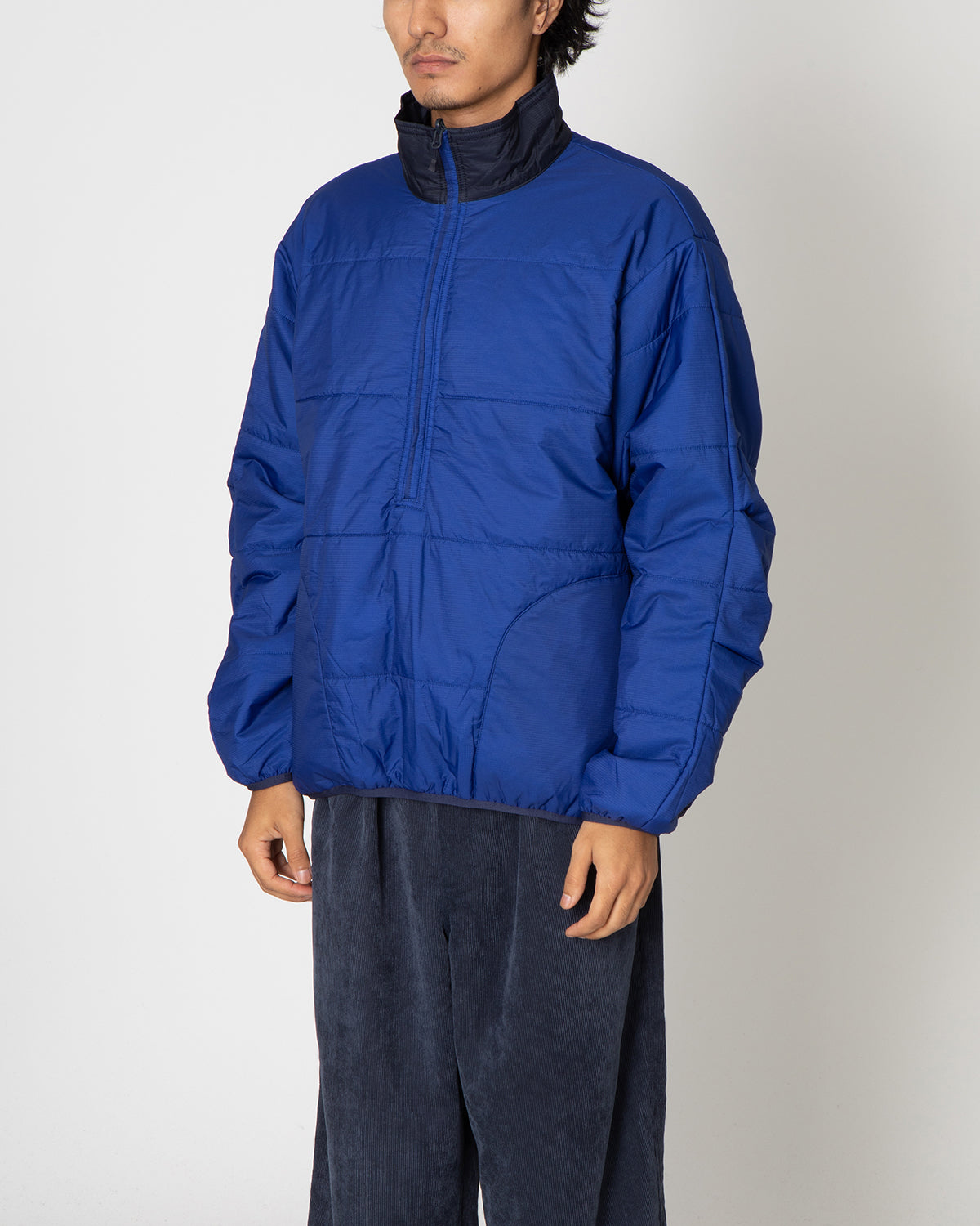 TECH REVERSIBLE PULLOVER PUFF JACKET-