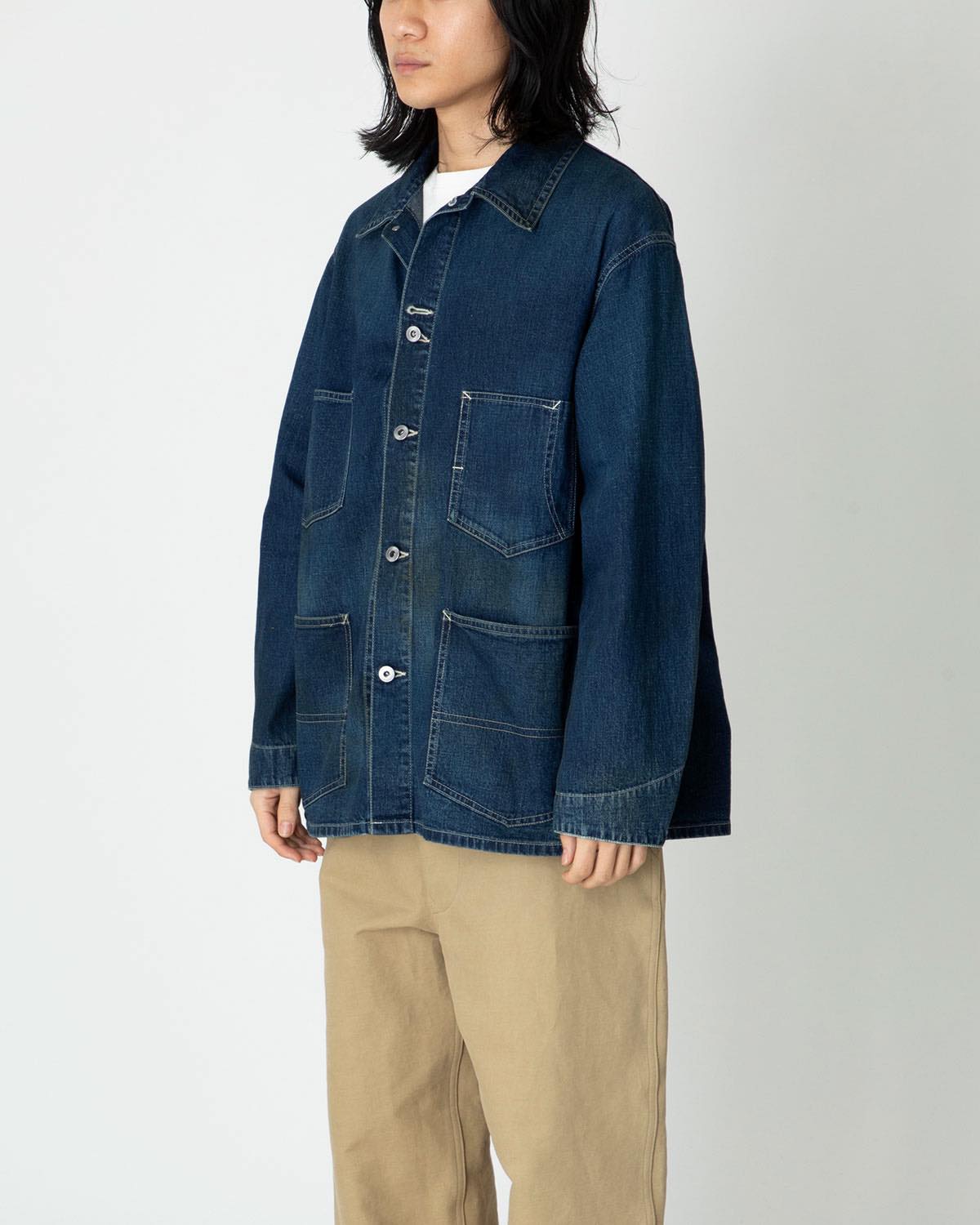 卸直営店（お得な特別割引価格） A.PRESSE 22SS COVERALL JACKET size3