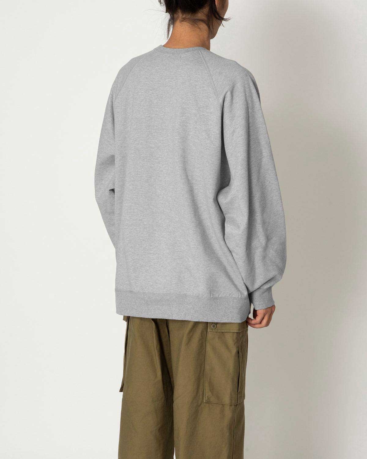 ULTRA COMPACT TERRY CREW NECK SWEATER