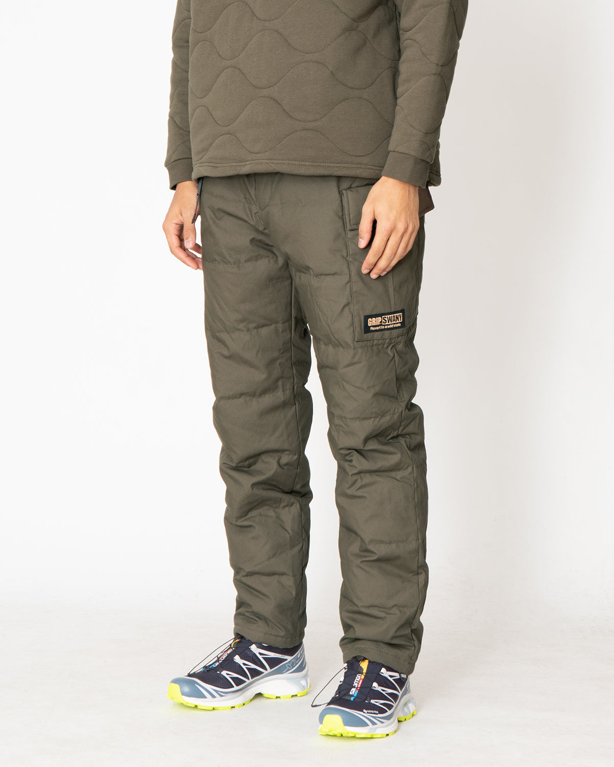 AT様専GRIP SWANY FIREPROOF DOWN CAMP PANTS culto.pro