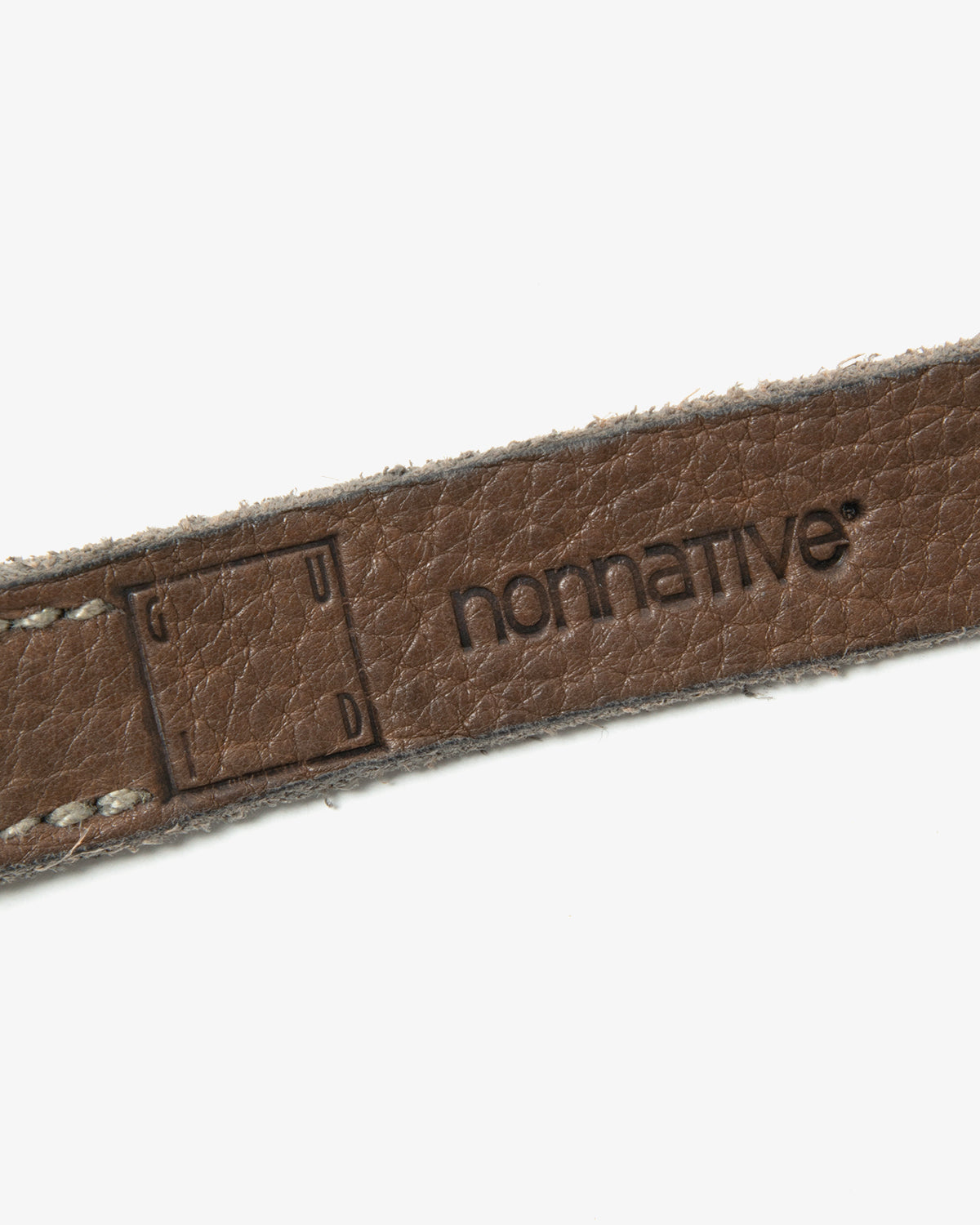 プレゼントを選ぼう！ nonnative RING BELT LEATHER by GUIDI kids