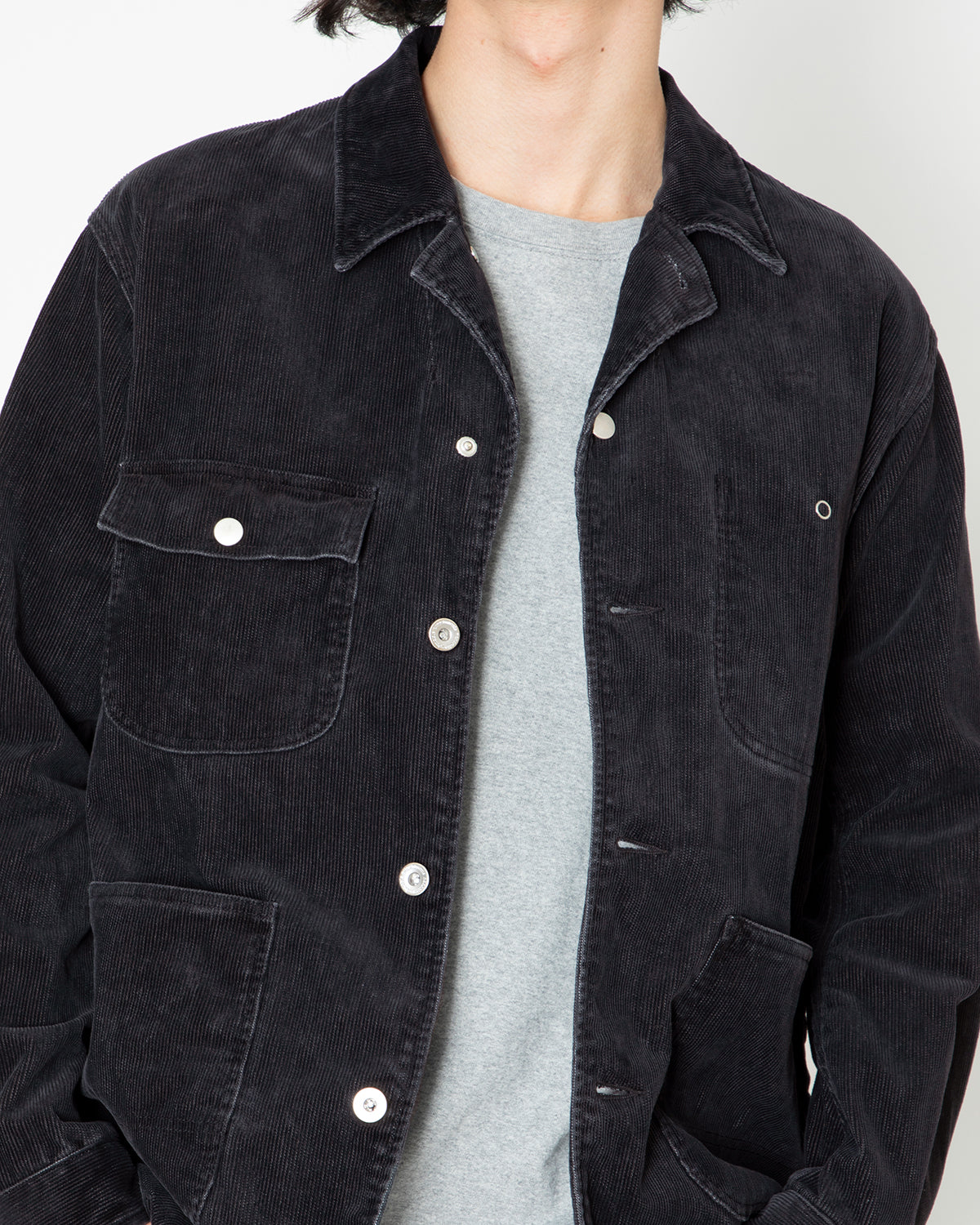 nonnative｜TRUCKER BLOUSON T/C CORD SULFUR DYED VW｜NOMA t.d.