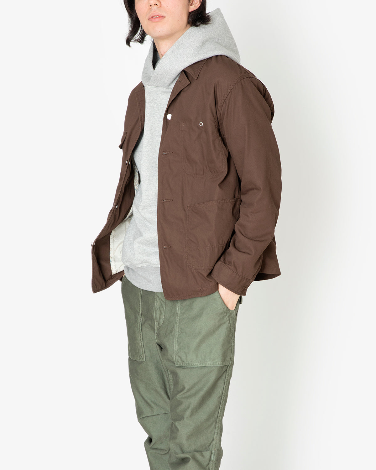 高級素材使用ブランド RANCHER JACKET HIGH TWIST T/C GABARDINE