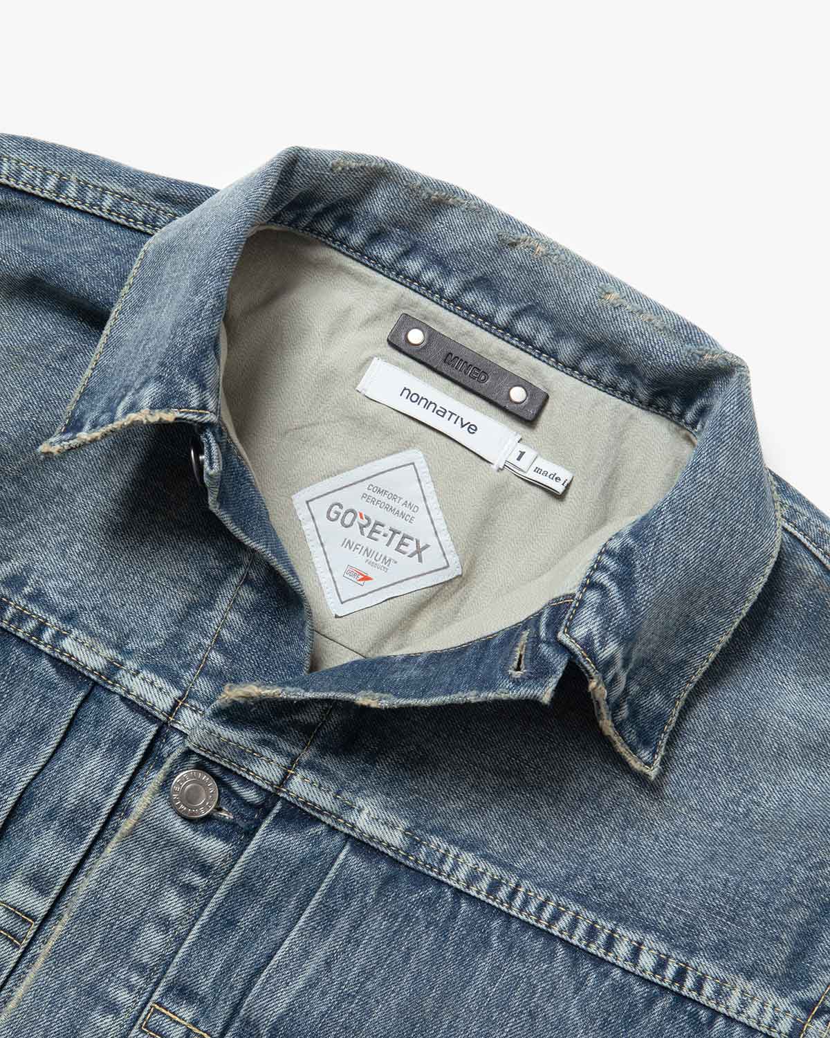 nonnative × MINEDENIM DENIM TRUCKER JACKET