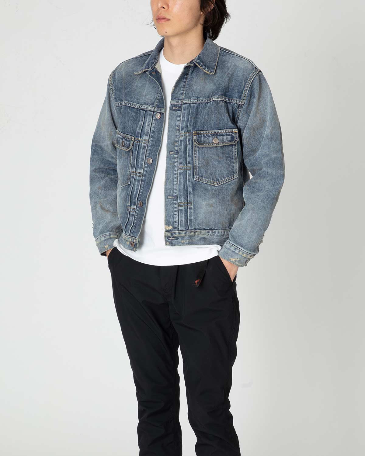 nonnative × MINEDENIM DENIM TRUCKER JACKET