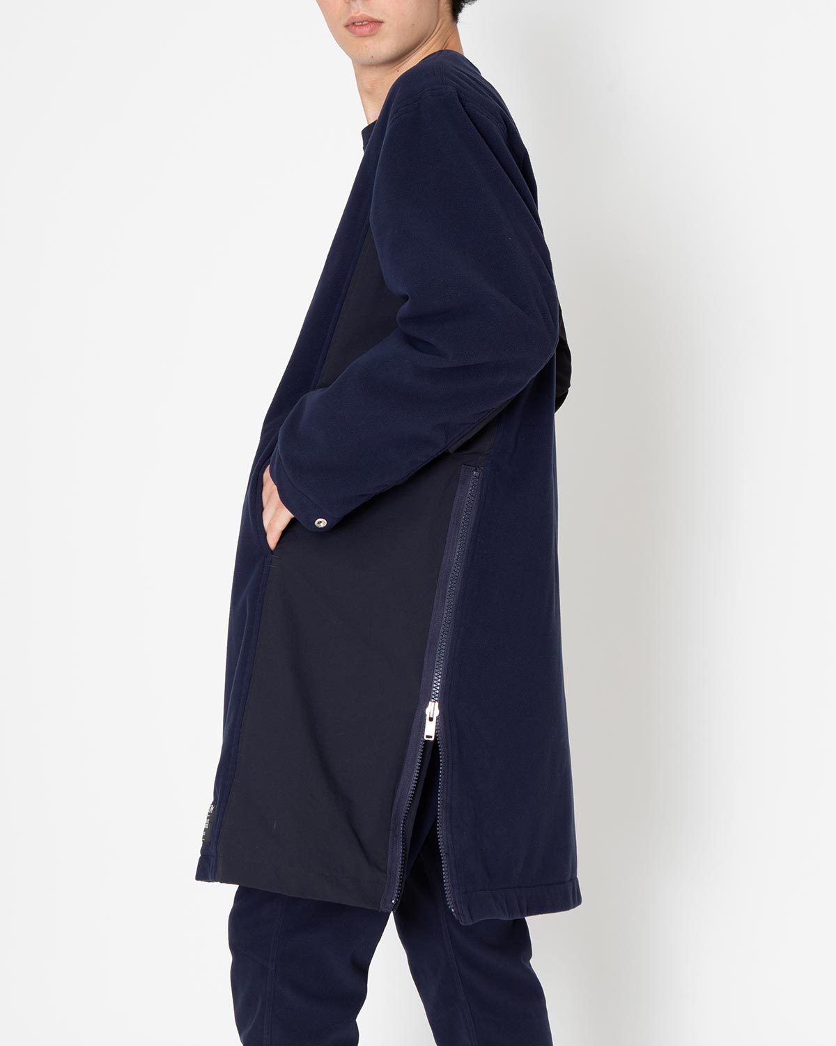 nonnative undercover MONK LONG COATPOLY | givingbackpodcast.com