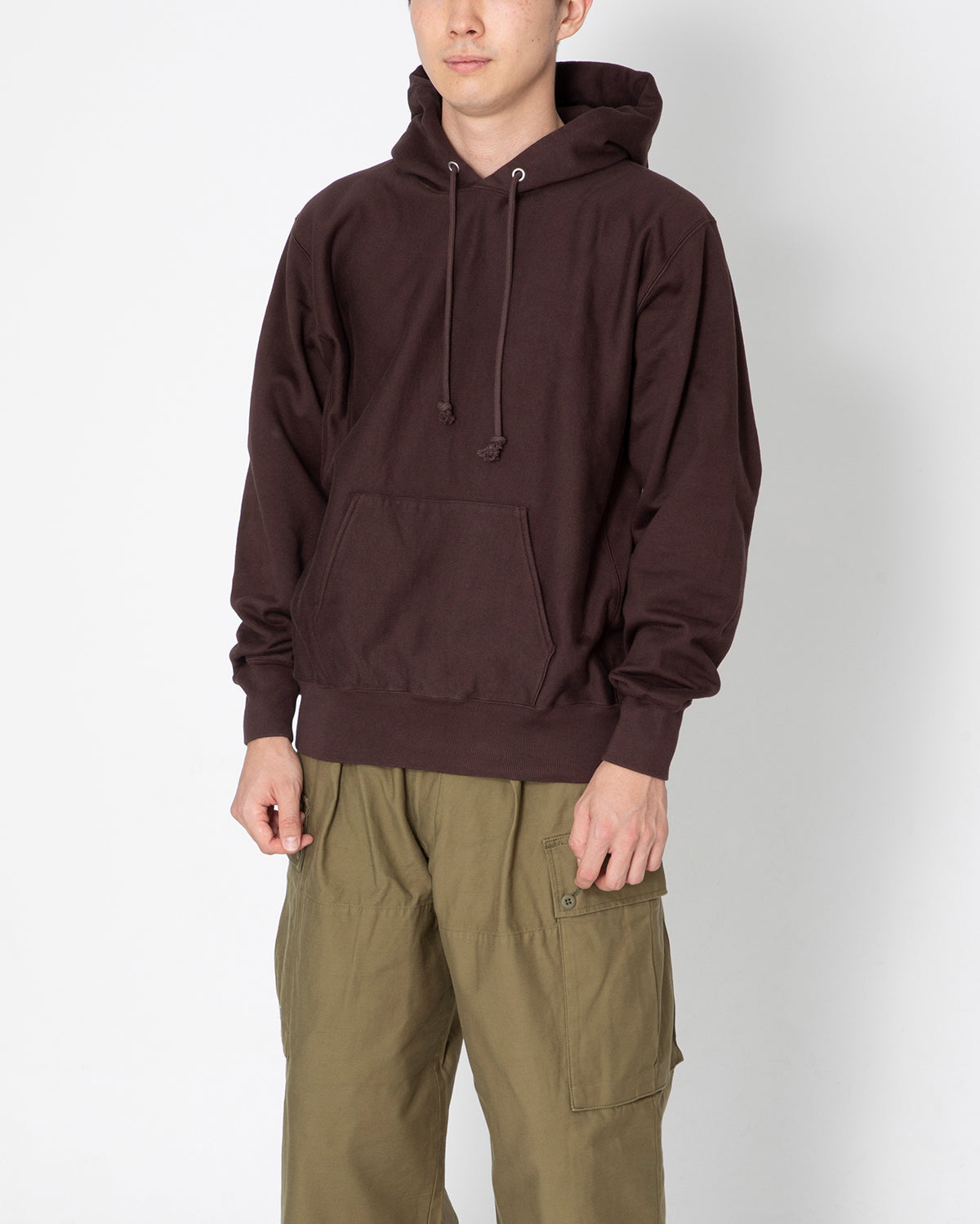 HIGH COUNT HEAVY SWEAT P/O PARKA-