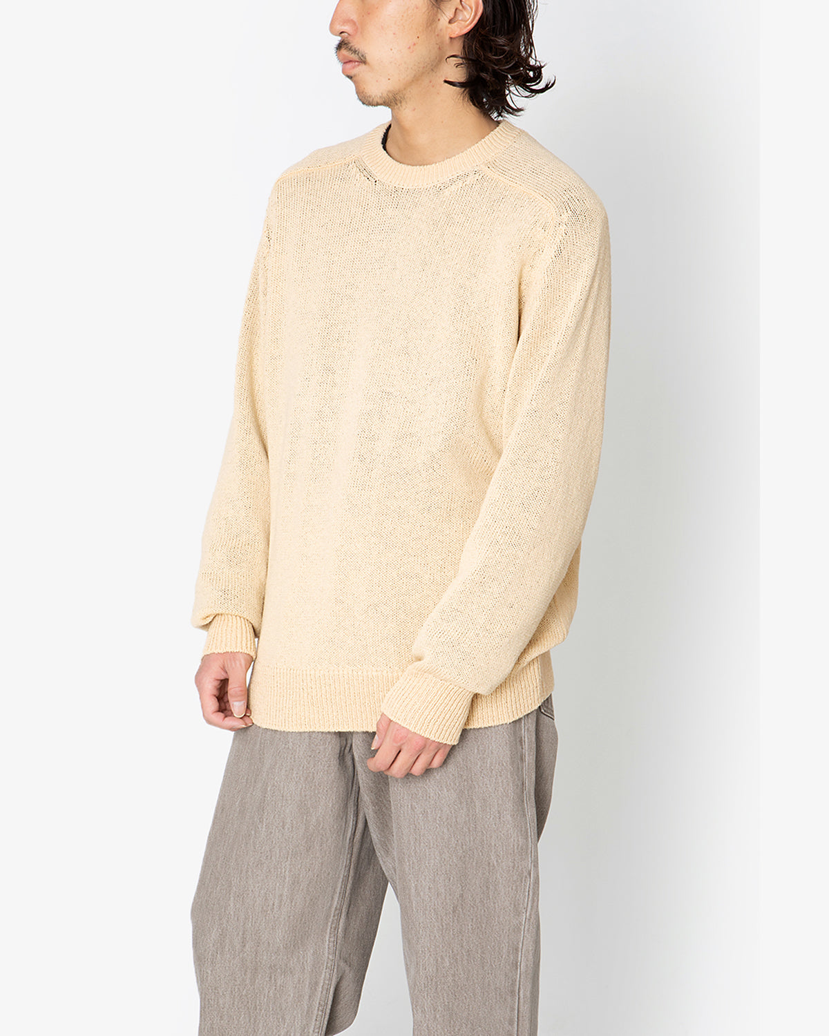 AURALEE SUPER AIRY WOOL KNIT P/O 22SS トップス ニット/セーター