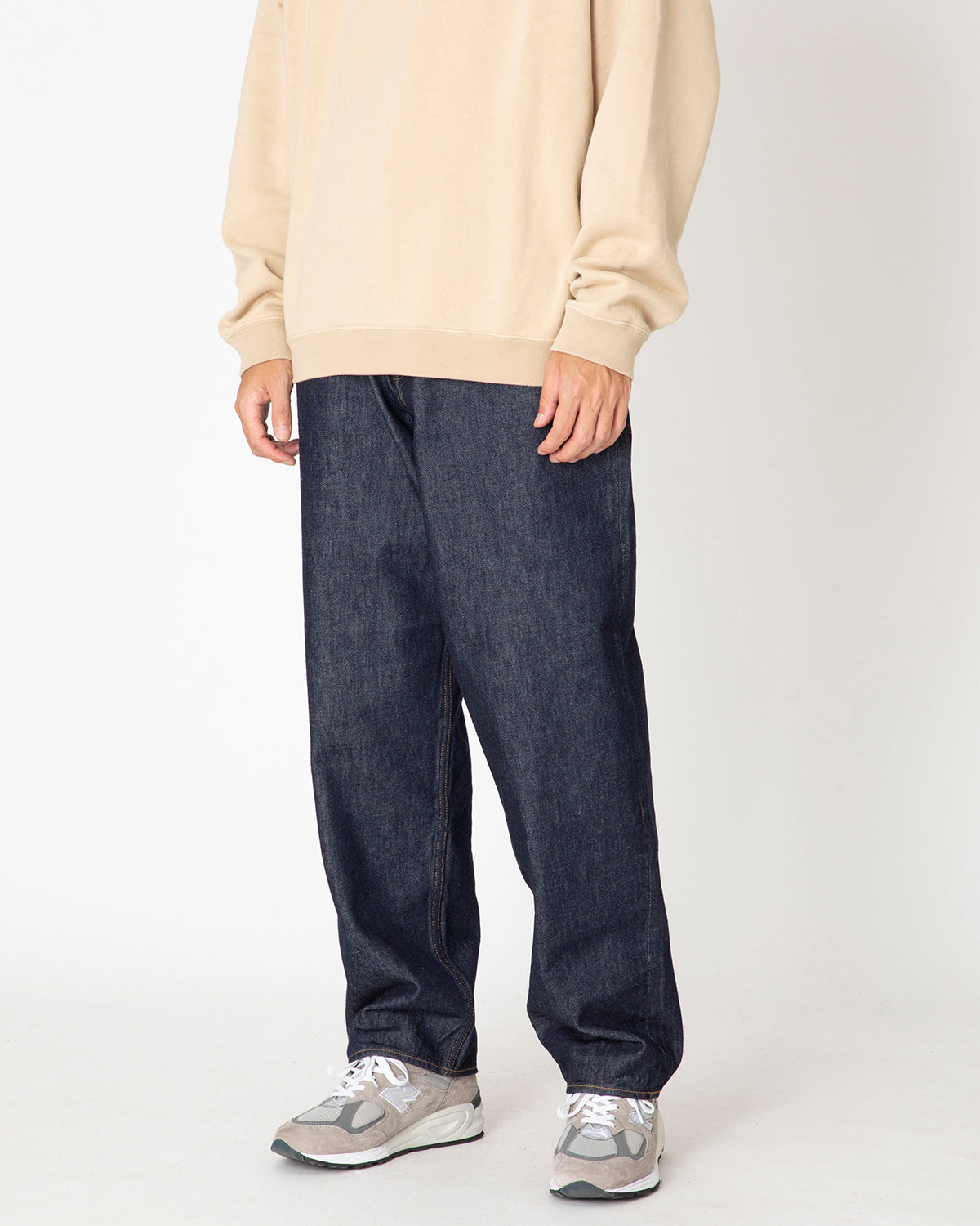 21aw auralee hard twist denim wide pants smcint.com