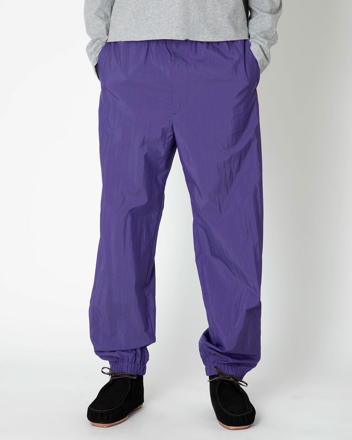 WASHED COTTON NYLON WEATHER EASY PANTS