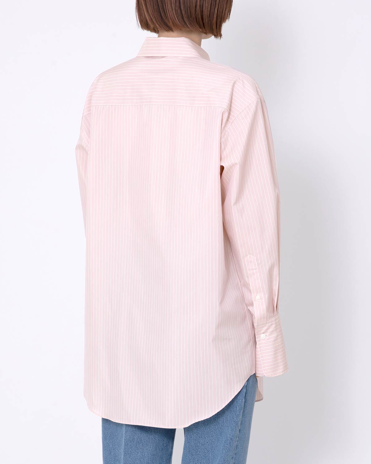 15400円貿易保証 激安買取 本物 23SS AURALEE FINX POLYESTER STRIPE