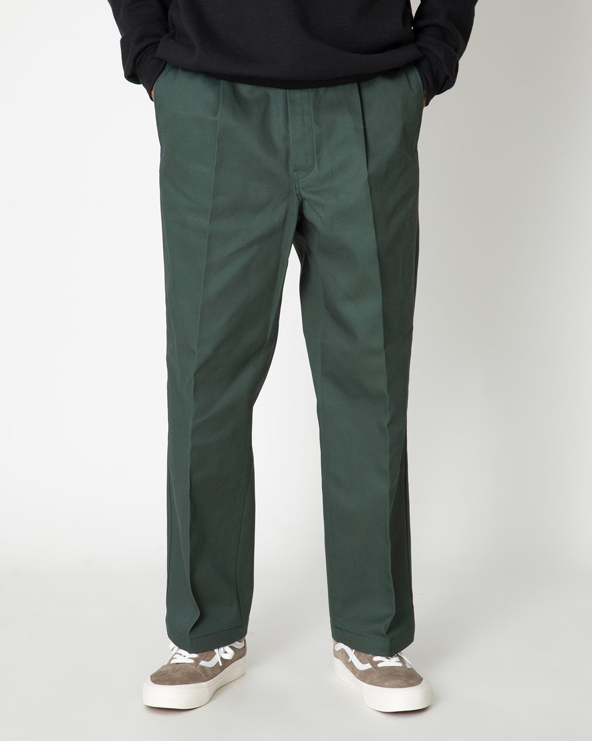 WACKO MARIA×DICKIES PLEATED TROUSERS-